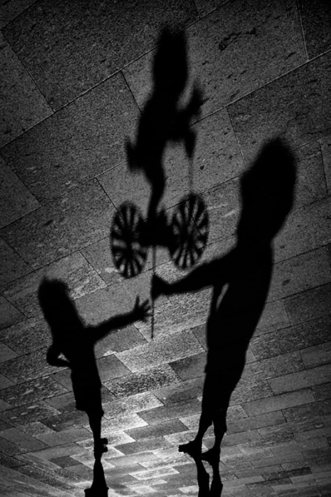 Children's Shadow Play by Antonio Grambone — canvas wall art