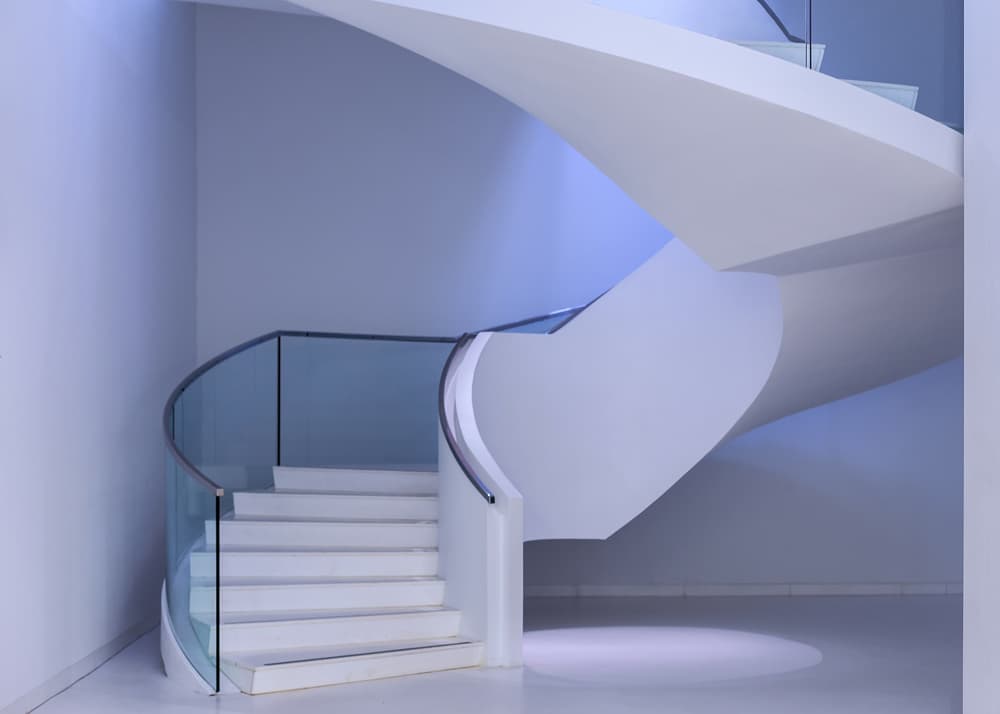 Modern Spiral Elegance by Theo Luycx — canvas wall art