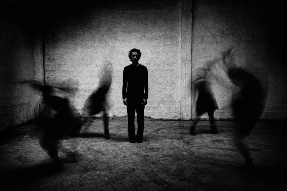 Man Amidst Moving Shadows by Paulo Medeiros — canvas wall art