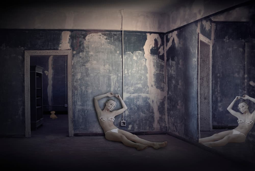 Mysterious Room Reflection by Christine von Diepenbroek — canvas wall art