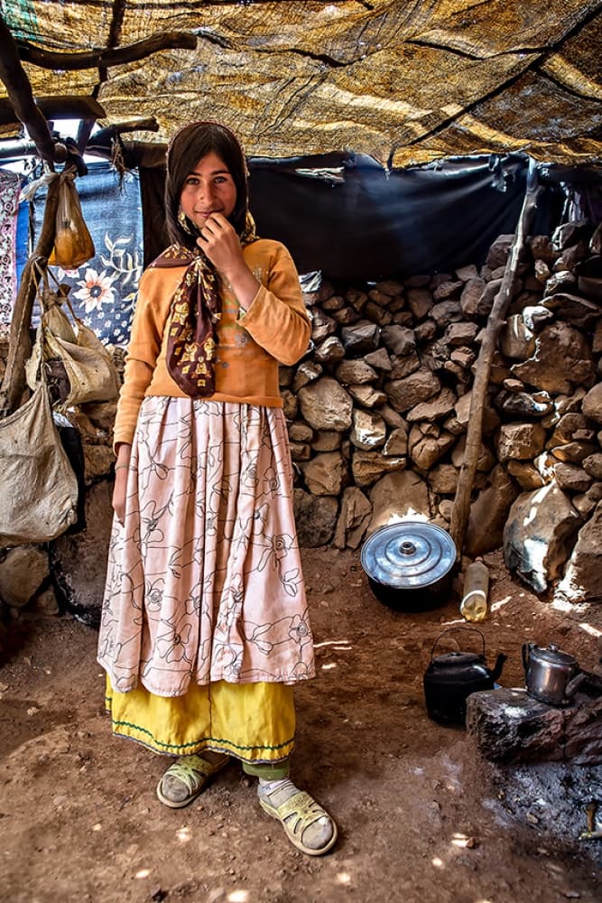 Girl in Rural Dwelling by Mohammadreza Momeni — canvas wall art