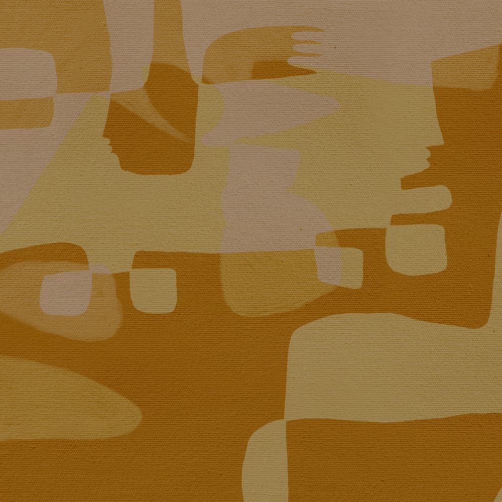 Unfolding 4 by Shatha Al Dafai — canvas wall art
