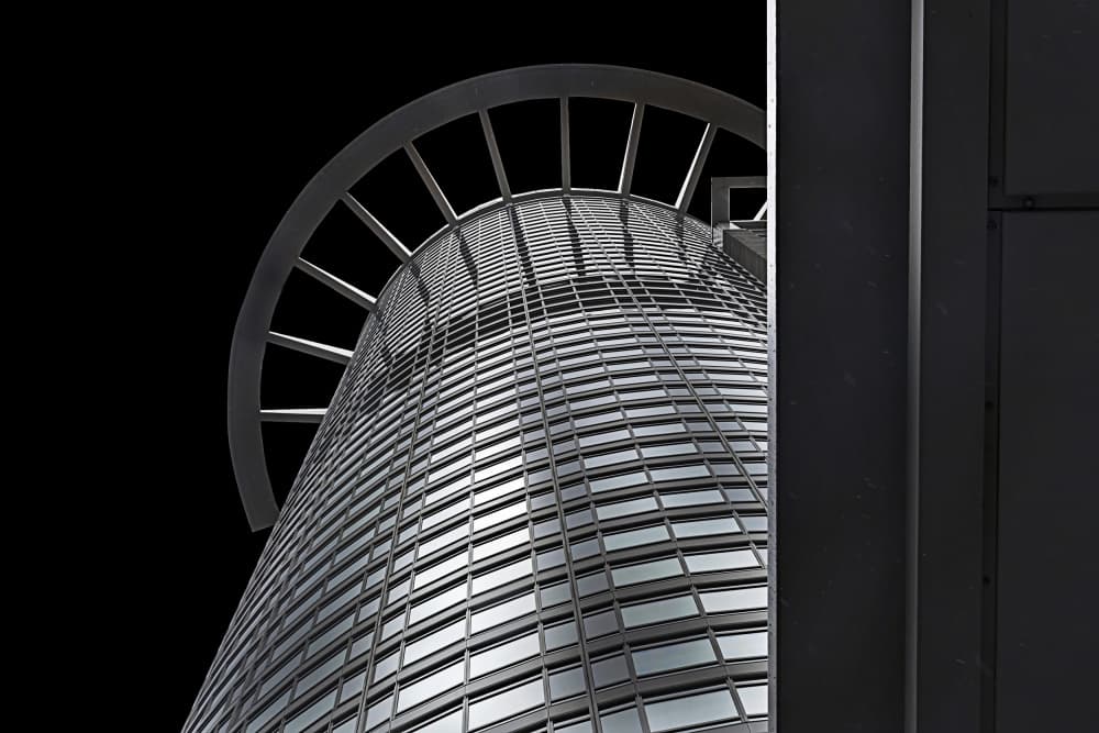 Modern Skyscraper Design by Roland Weber — canvas wall art