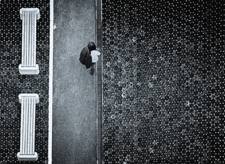 Urban Geometry Walk by Izidor Gasperlin — canvas wall art