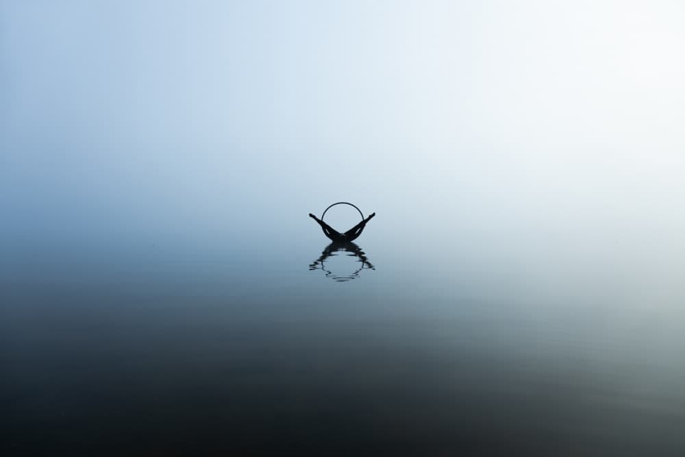 Meditative Form Reflection by Leszek Paradowski — canvas wall art