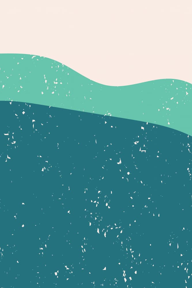 Abstract Ocean Waves by jay stanley — canvas wall art