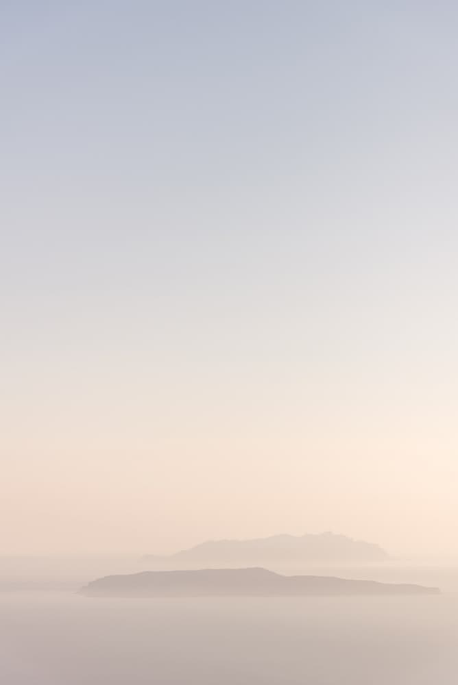 Hazy Pastel Islands by Photolovers — canvas wall art