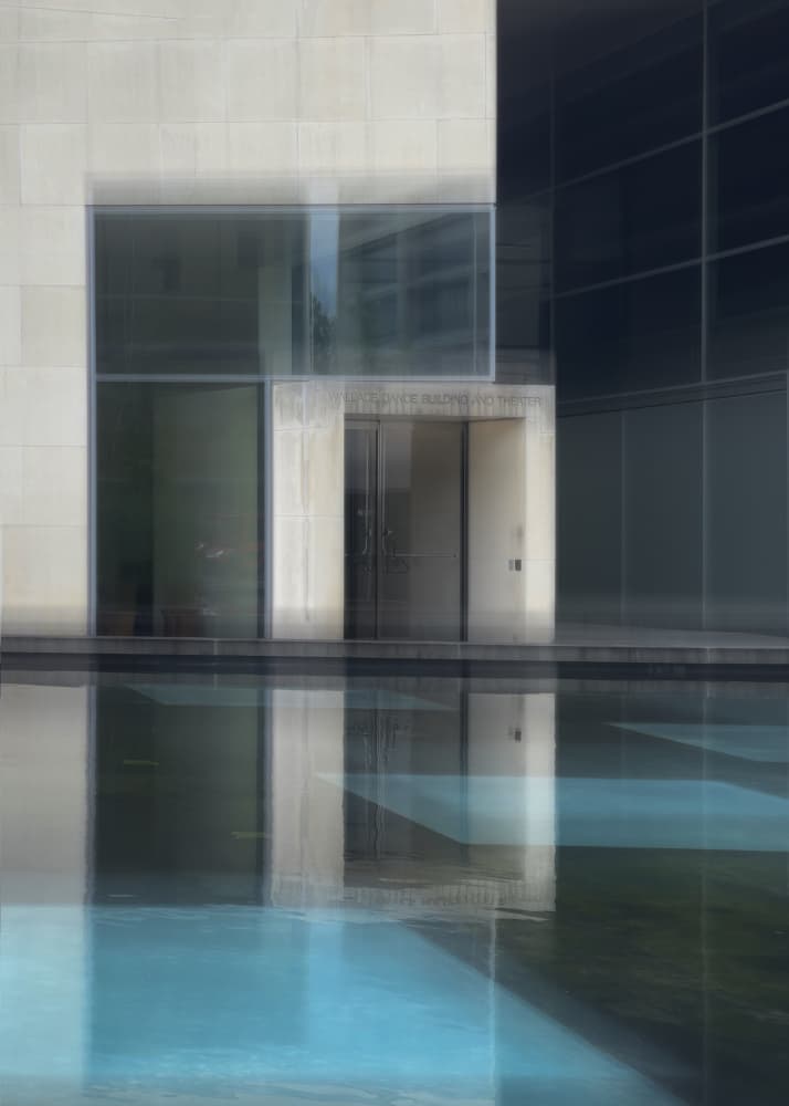 Reflected Modern Architecture by Fan Lin (APA) — canvas wall art