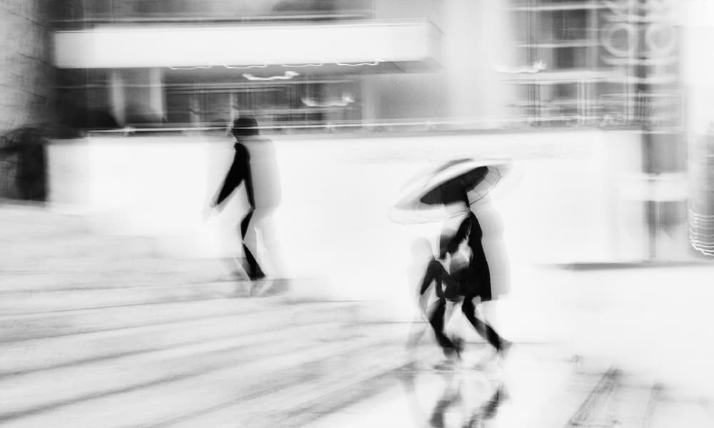 Elegant City Motion by Antonio Grambone — canvas wall art
