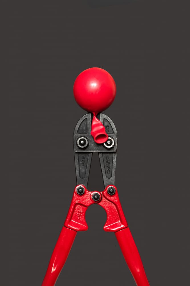 Red Balloon Pressure by FranzStaab — canvas wall art