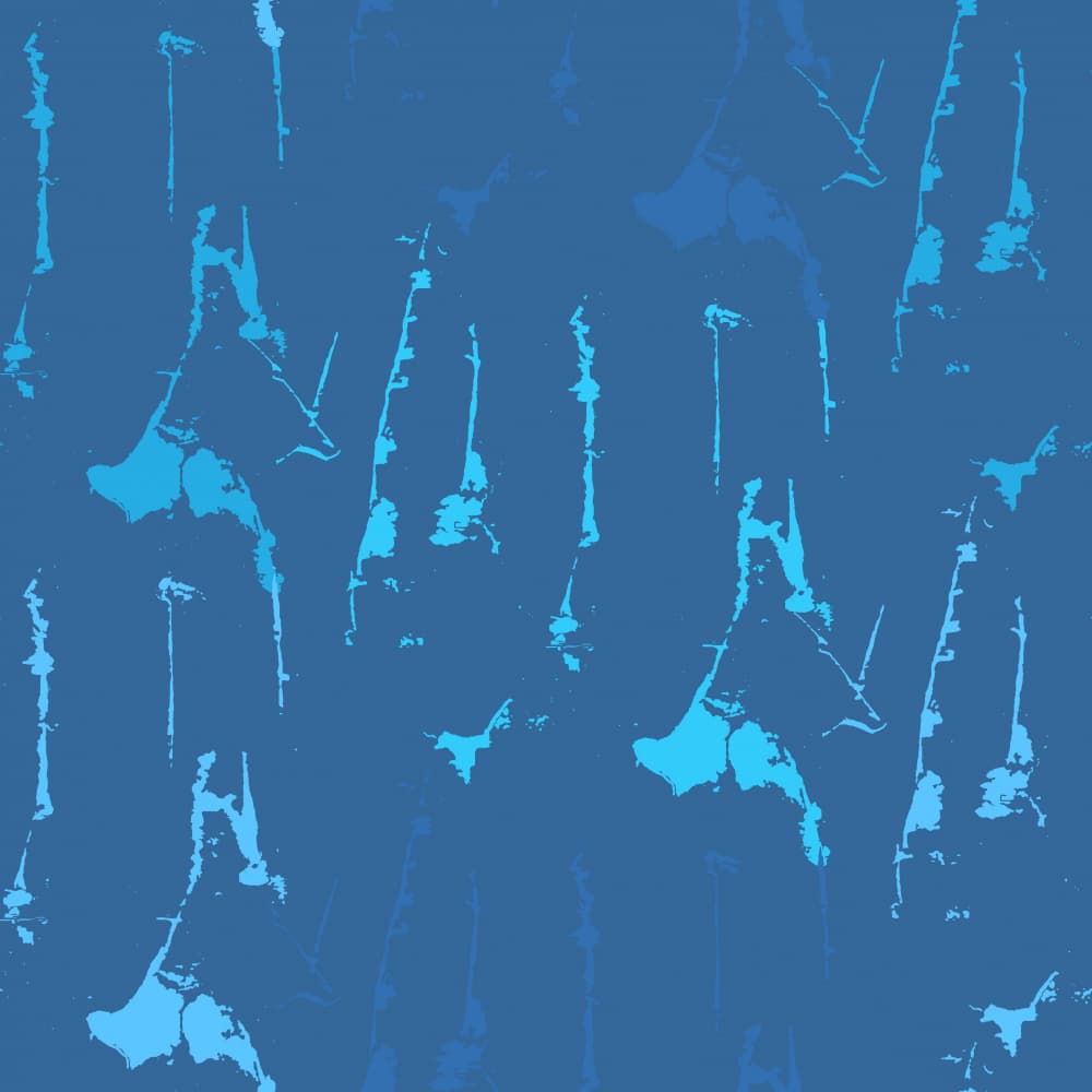 Blue Abstract Flow by Marika Barsrsind β canvas wall art