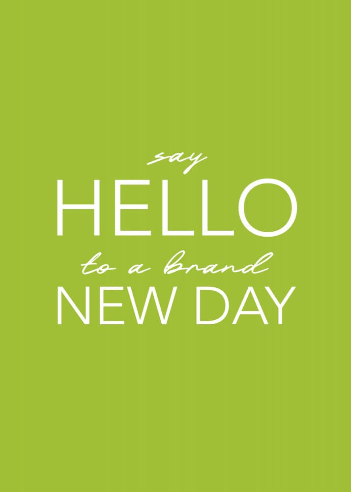 Hello New Day by Andreas Magnusson — canvas wall art