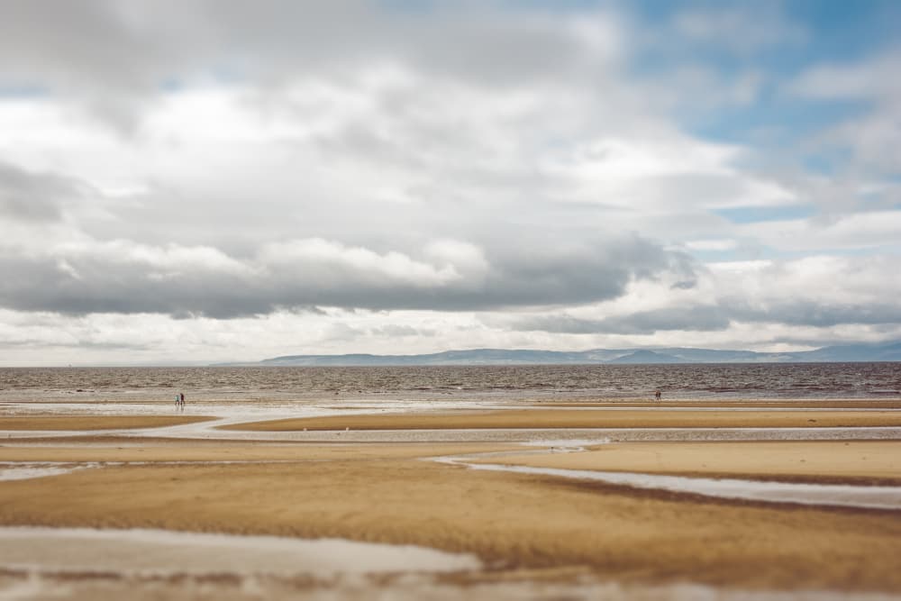 Peaceful Ocean Horizon by Lynann Colligan — canvas wall art