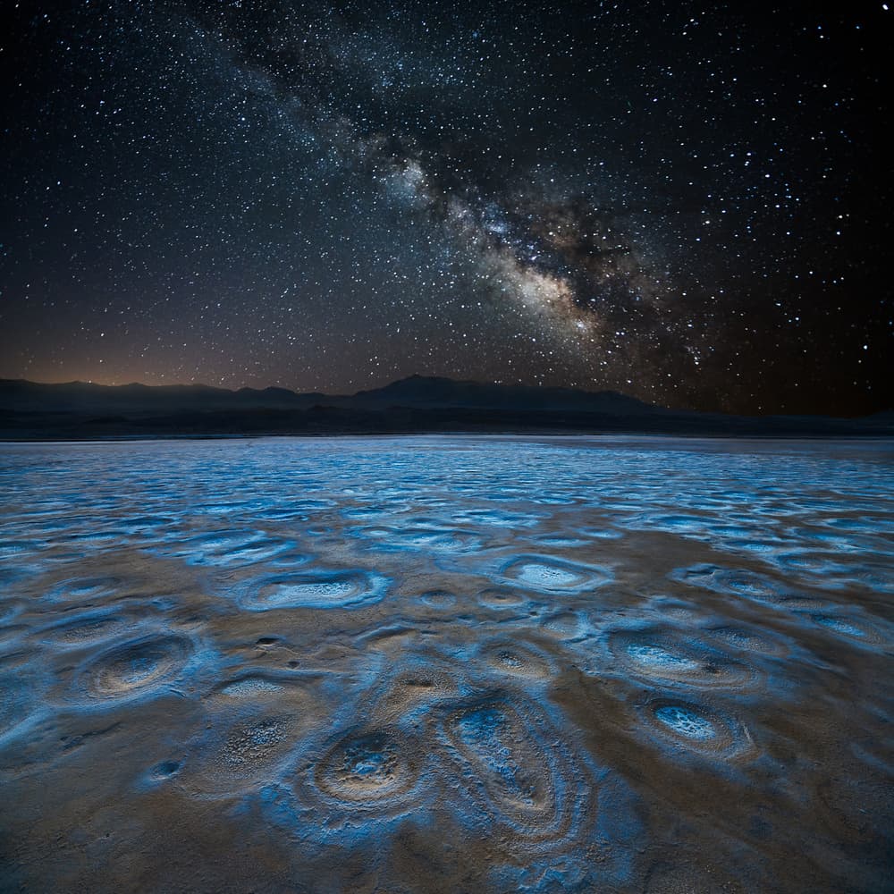 Milky Way Desert Night by John Fan — canvas wall art