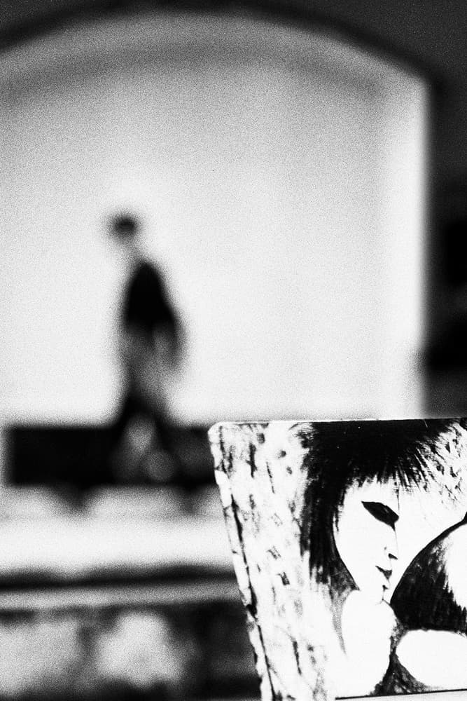 Silent Passage Masked Face by Paulo Abrantes — canvas wall art