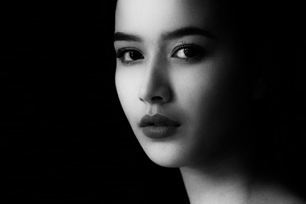 Mysterious Woman Portrait by Jacob Tuinenga — canvas wall art