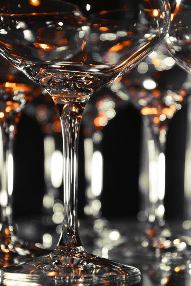 Sparkling Night Glasses by Christina Sillen — canvas wall art