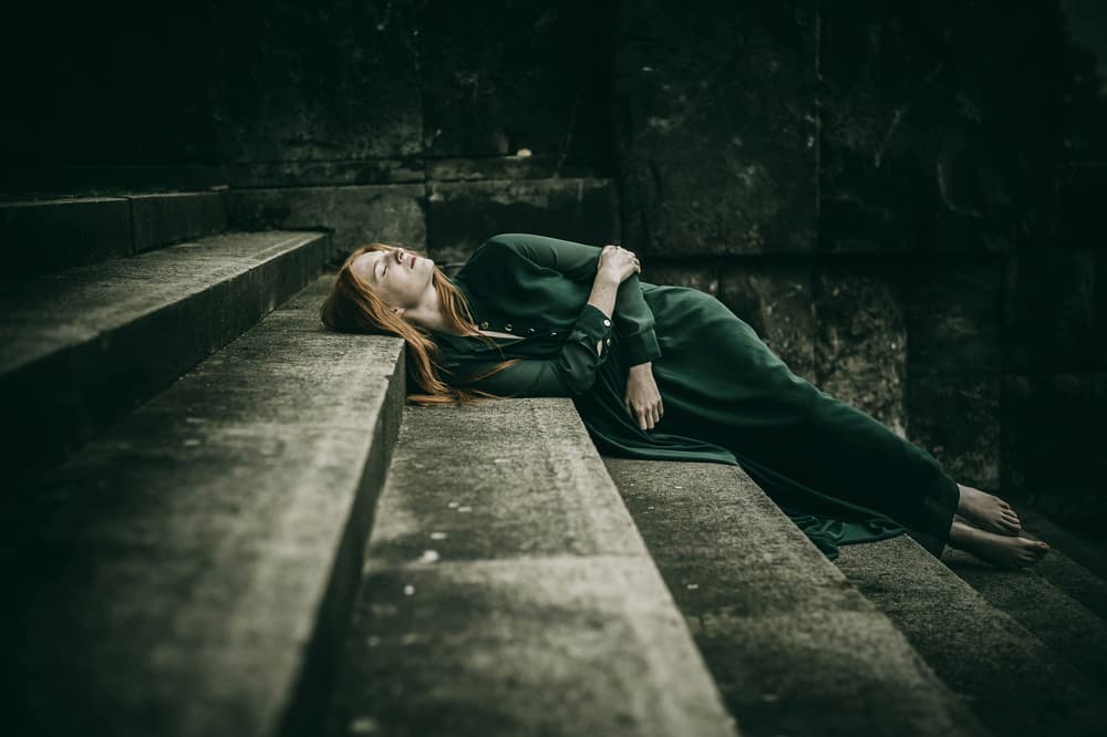 Dreaming on Ancient Steps by Barbora Biňovcová — canvas wall art