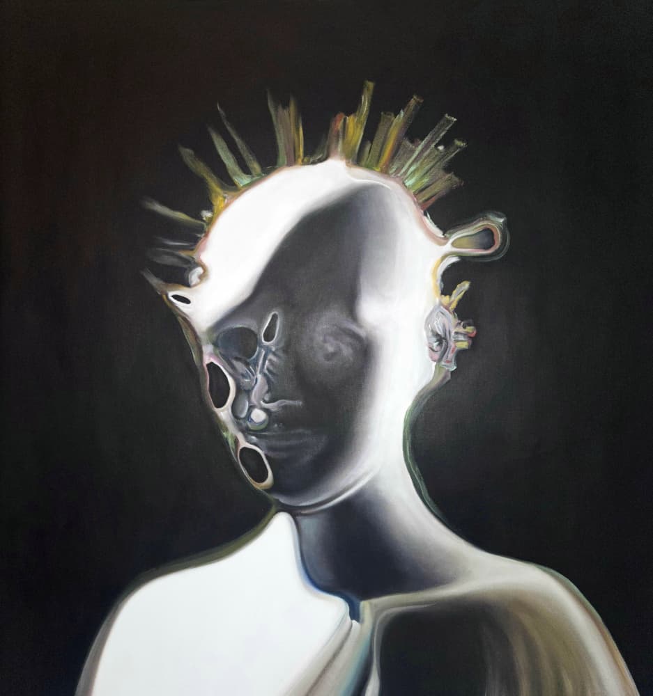 Surreal Abstract Portrait by Stefano Mazzolini — canvas wall art