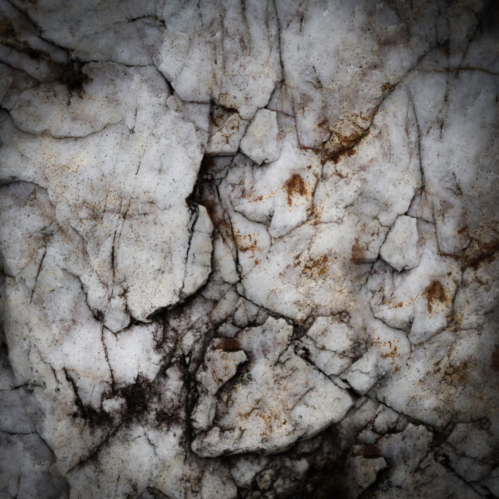 Cracked White Stone by Studio Meikle — canvas wall art