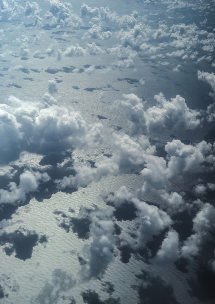 Cotton Sky Drift by Shot by Clint — canvas wall art
