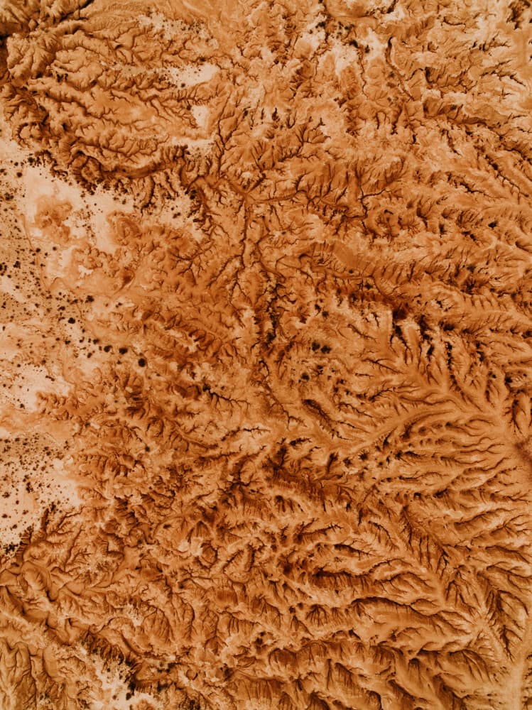 Abstract Desert Patterns by Javier Pardina — canvas wall art