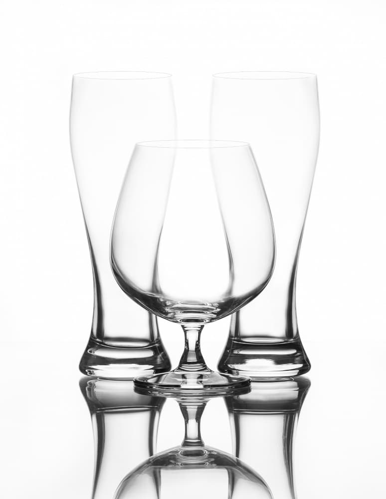 Elegant Glassware Still Life by Sumit Dhuper — canvas wall art