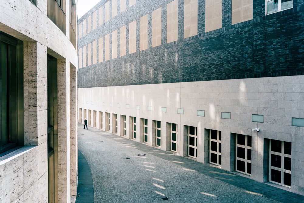 Architectural Light and Shadow by Adam Dauria ☂ — canvas wall art