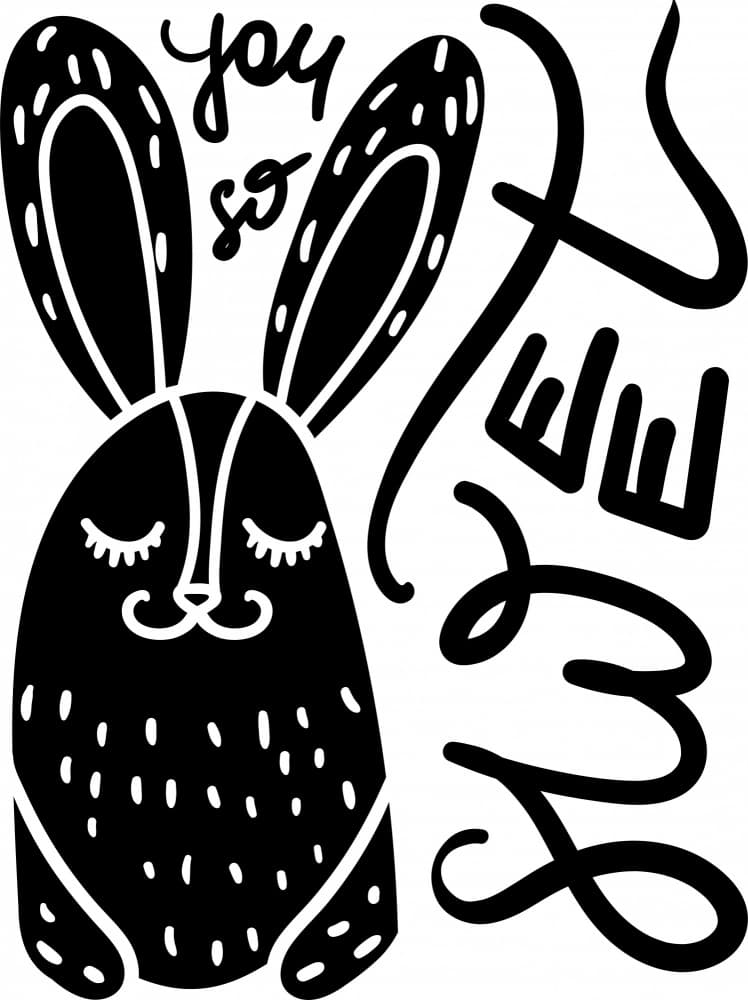 You So Sweet Bunny by Marika Barsrsind β canvas wall art