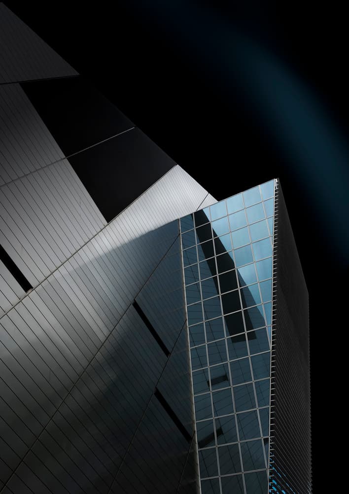 Modern Geometric Architecture by Greetje van Son — canvas wall art