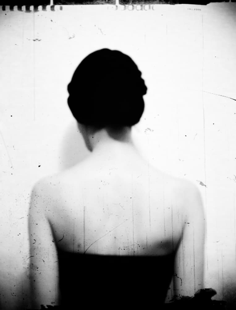 Elegant Bare Back by Milena Seita — canvas wall art