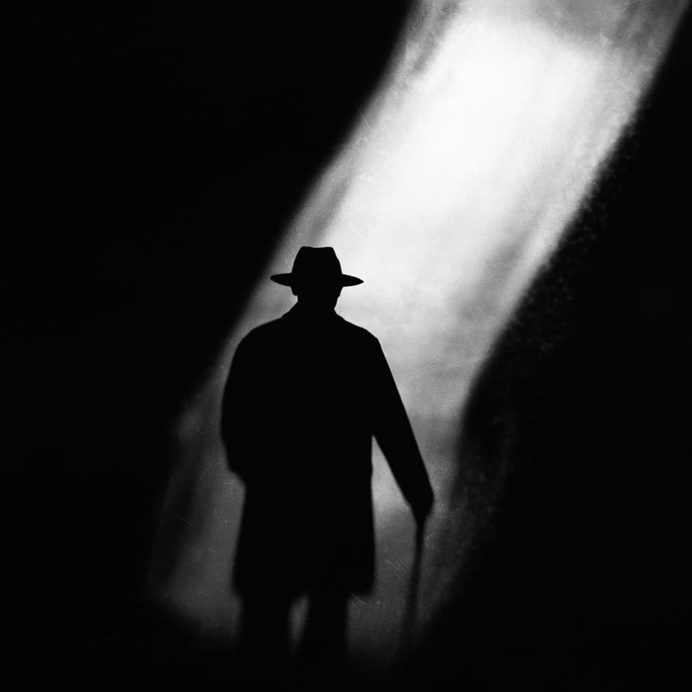 Mysterious Man In Light by Jay Satriani — canvas wall art