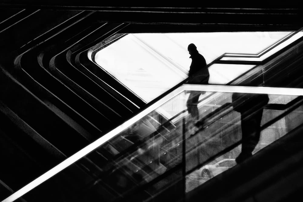 Upward Urban Reflections by Paulo Abrantes — canvas wall art