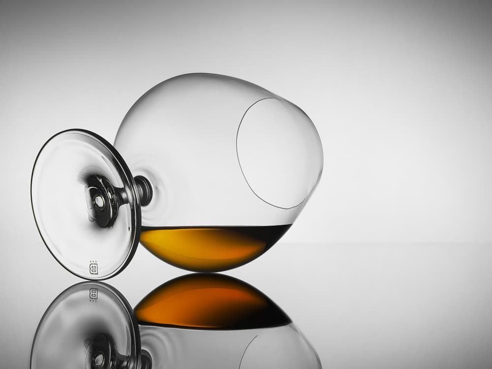 Elegant Brandy Snifter by Jackson Carvalho — canvas wall art