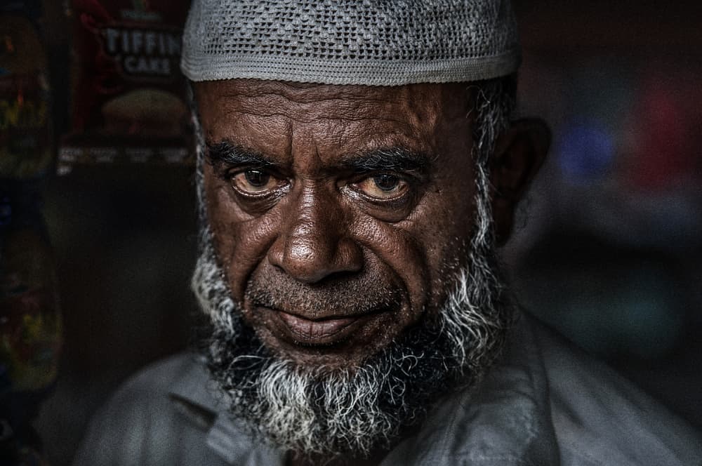 Bangladeshi man. by Joxe Inazio Kuesta Garmendia — canvas wall art