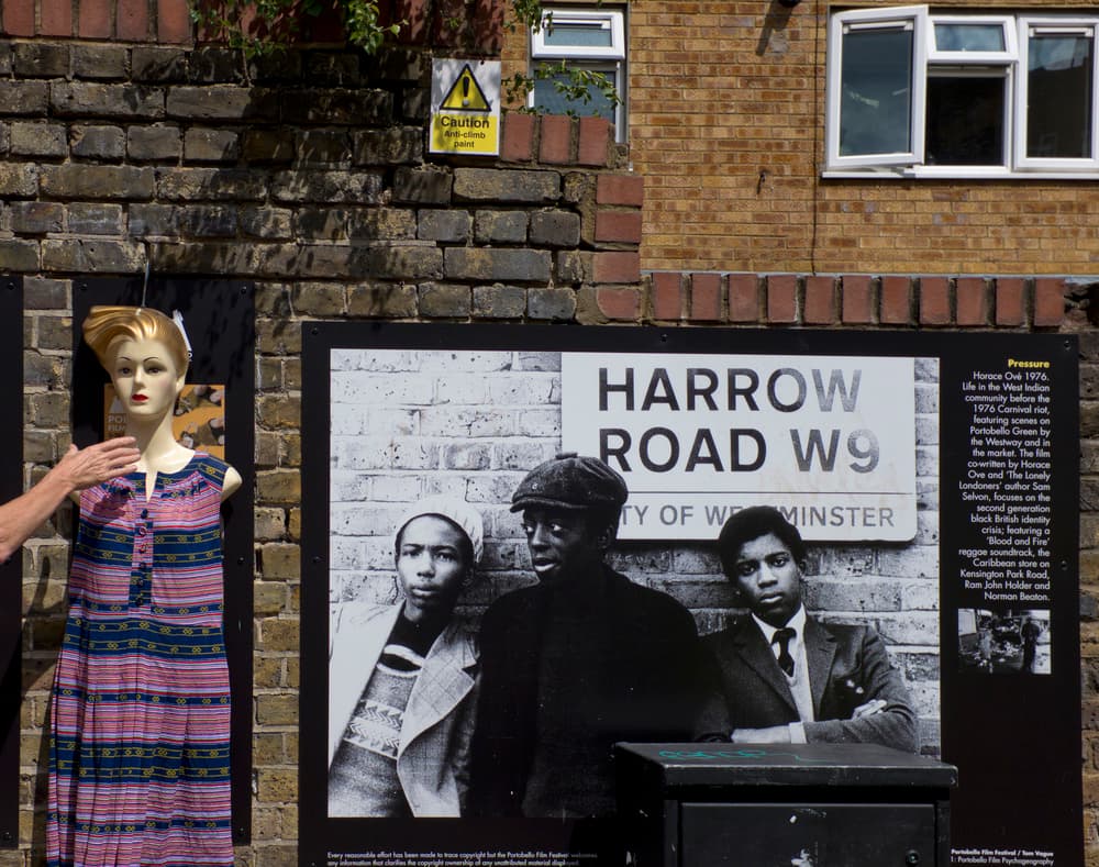 Harrow Road Street Scene by Lorenzo Grifantini — canvas wall art