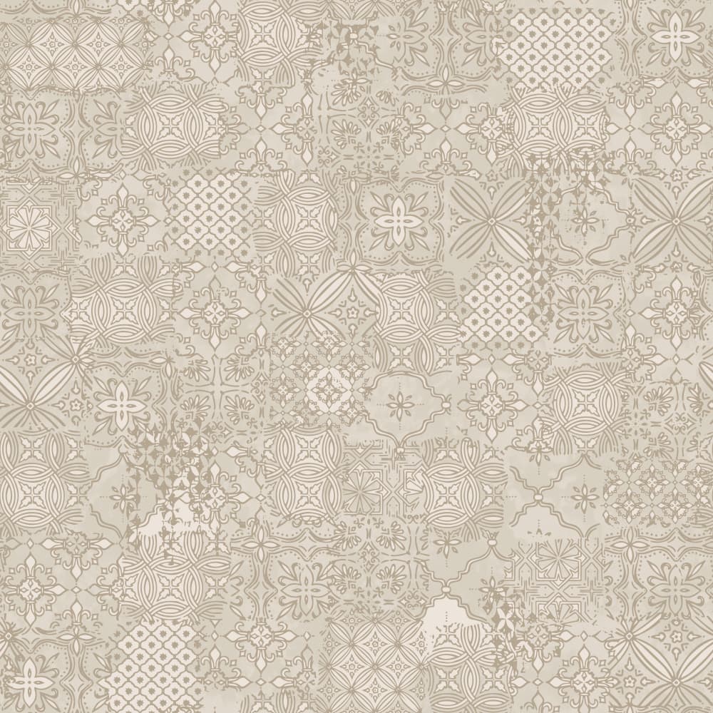 Vintage Mosaic Pattern by Alexandra Weise — canvas wall art