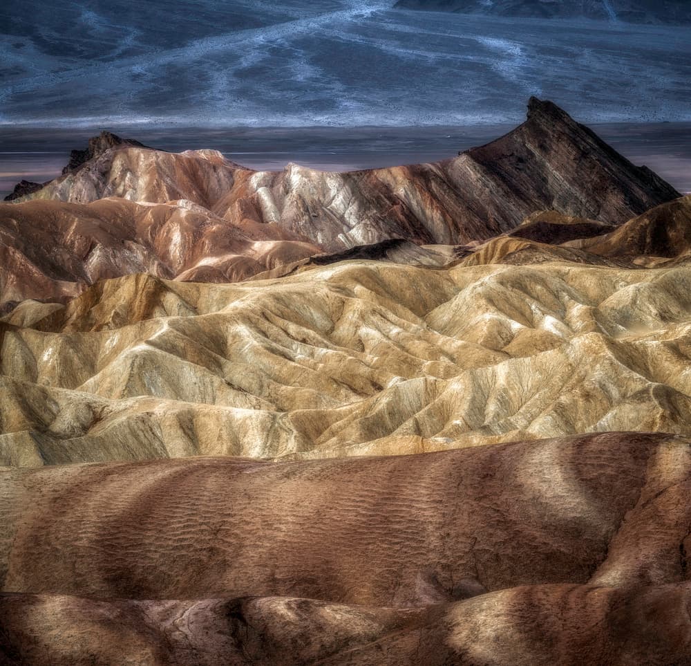 Colorful Desert Landscape by Rob Darby — canvas wall art