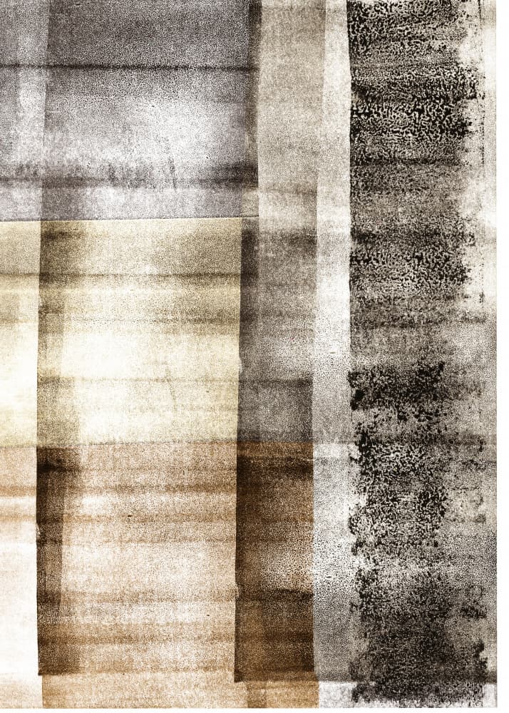 Layered Industrial Abstract by Alexandra Weise — canvas wall art