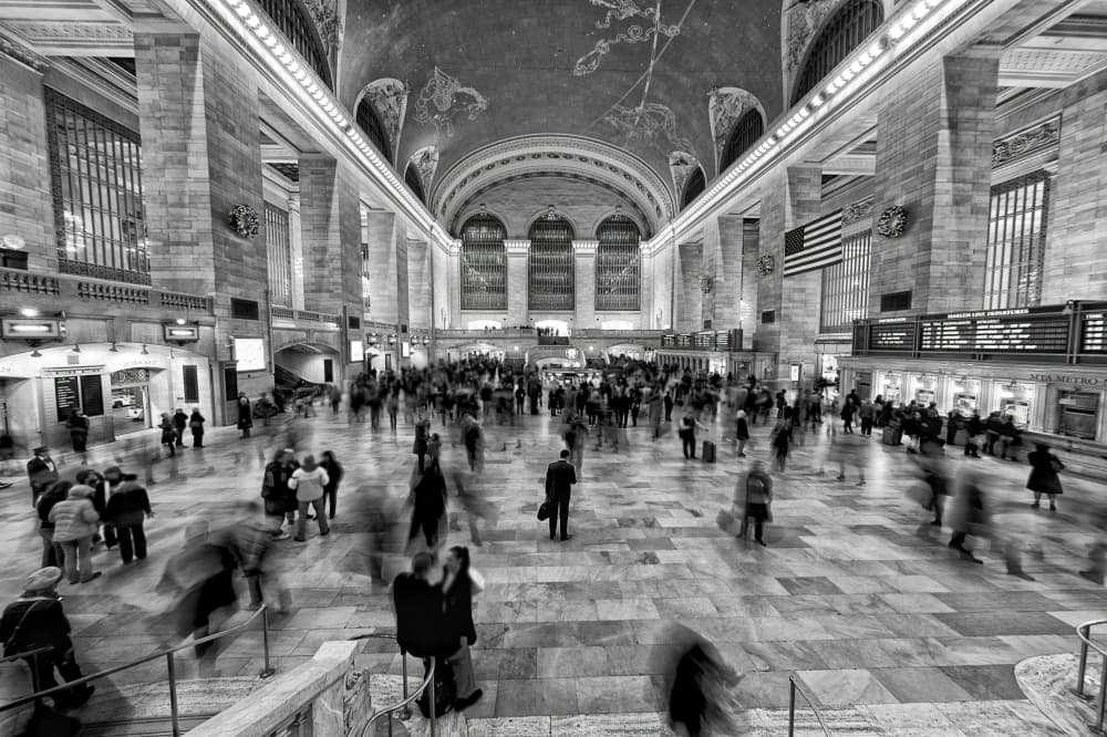 Grand Central Movement by Andrea Izzotti — canvas wall art