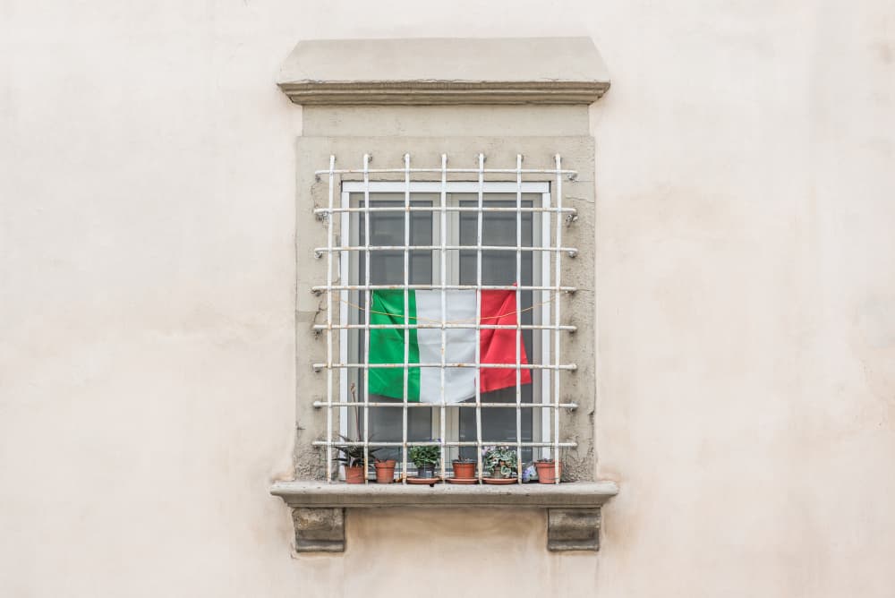 Quaint Italian Window by Photolovers — canvas wall art