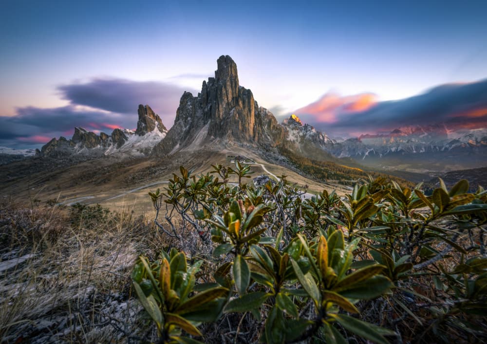 Dramatic Mountain Sunrise by Li Ying — canvas wall art