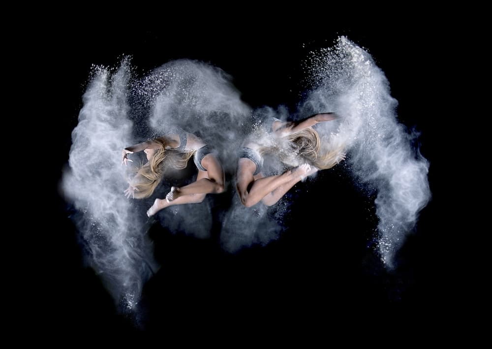 Ethereal Powder Dance by Pauline Pentony MA ARPS DPAGB — canvas wall art