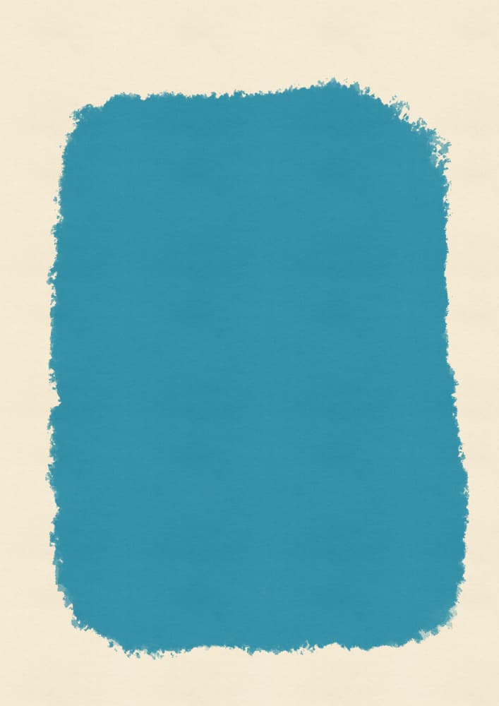 Teal Abstract Stroke by Nicholas — canvas wall art