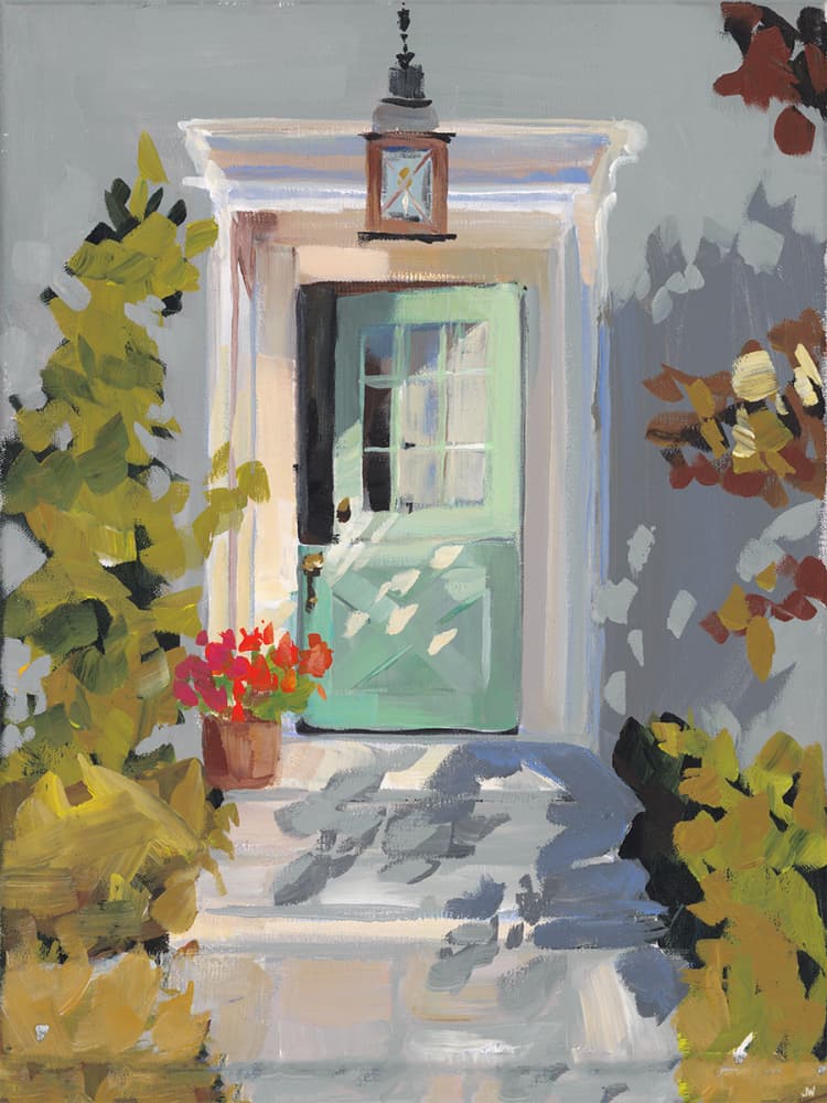 Dutch Door by Jenny Westenhofer — canvas wall art