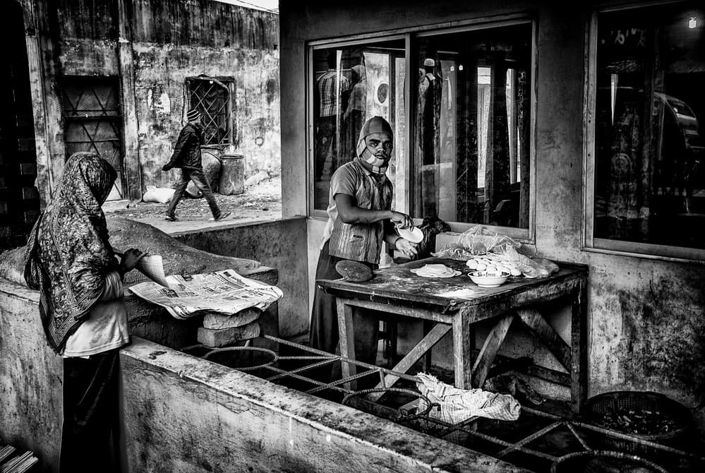 Daily Street Cooking by Joxe Inazio Kuesta Garmendia — canvas wall art