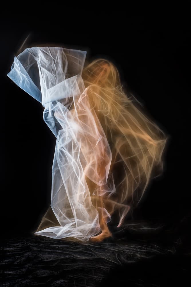 Ethereal Dancing Woman by Colin Dixon — canvas wall art