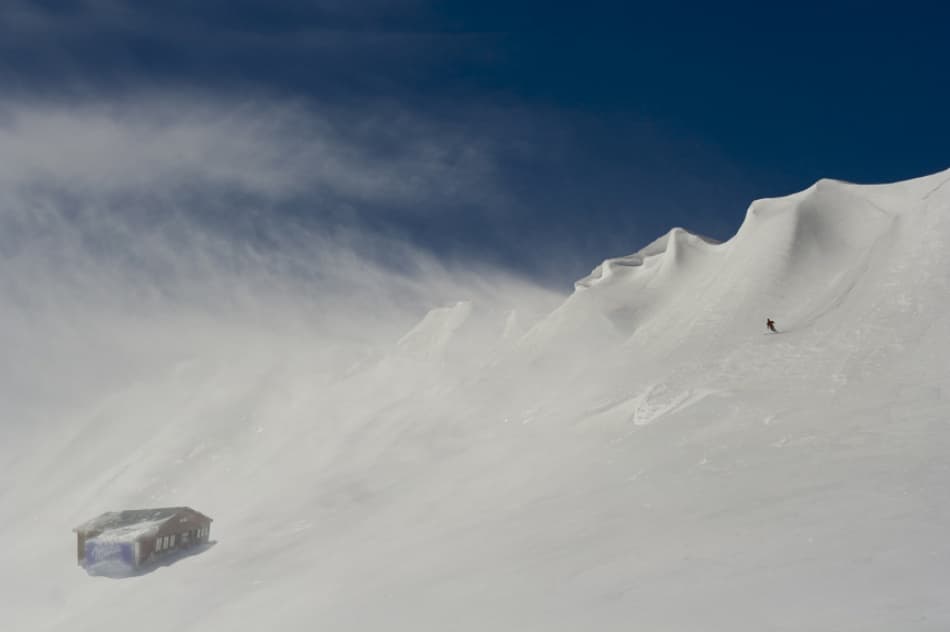 Snowy Mountain Skiing by Svetlin Yosifov — canvas wall art
