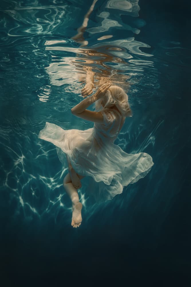 Ethereal Underwater Dream by Dmitry Frizel — canvas wall art