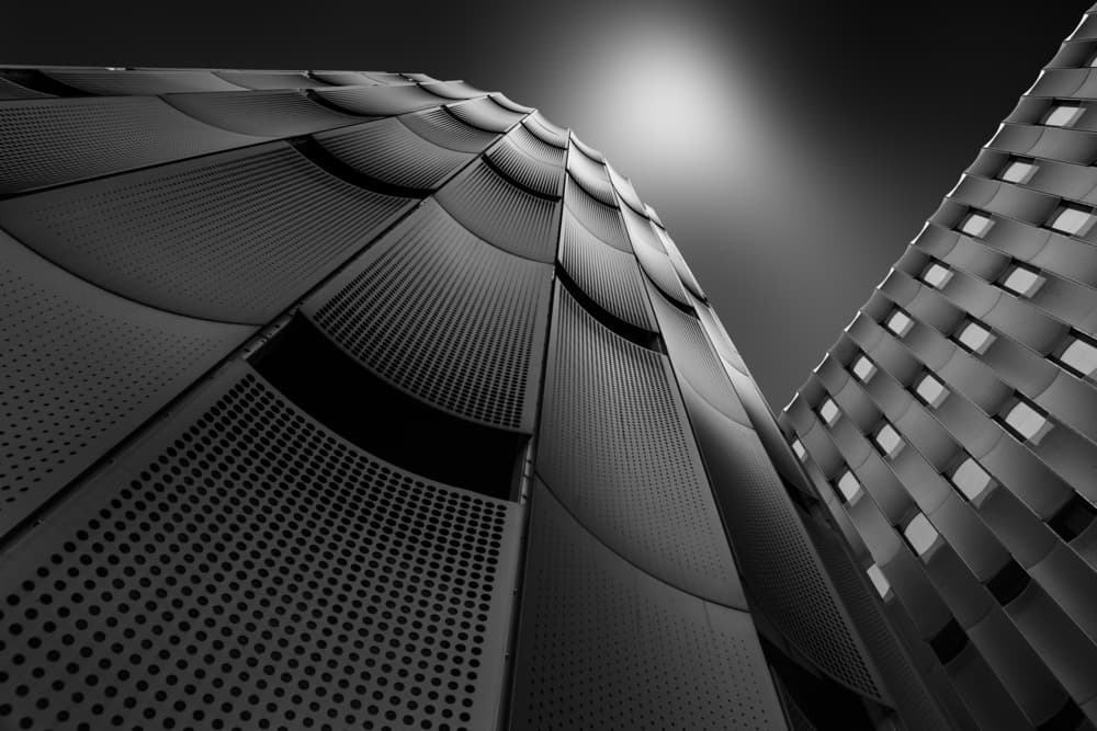 Modern Architectural Forms by Greetje van Son — canvas wall art